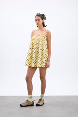 Lilo Mini Dress- Butter Spot