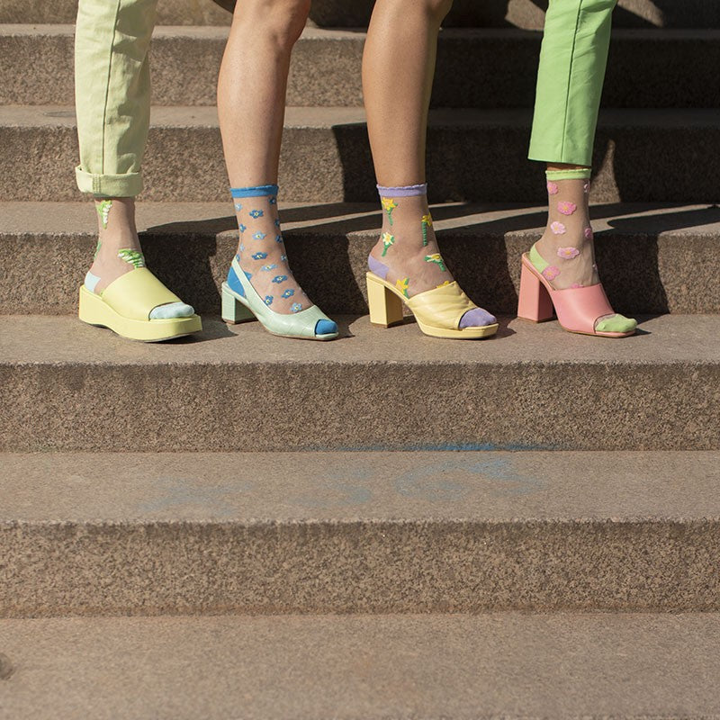 Lily of the Valley transparent socks