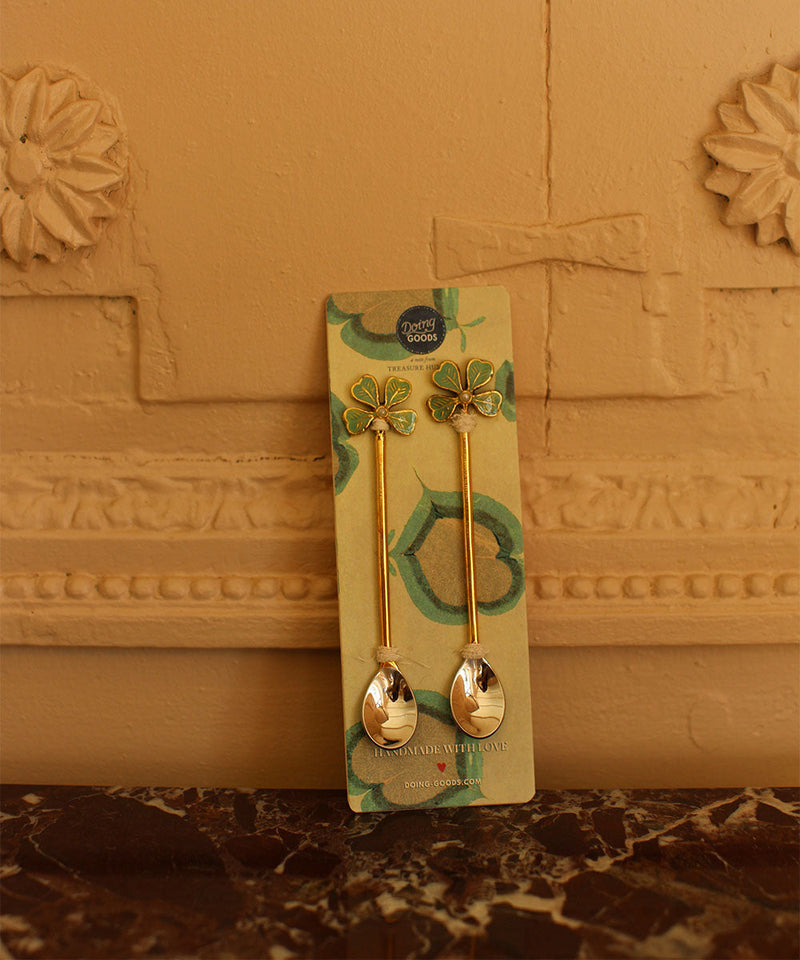 Lucky Clover Teaspoon Set