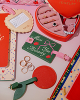 Luggage Tag Set - Heart and Cherry
