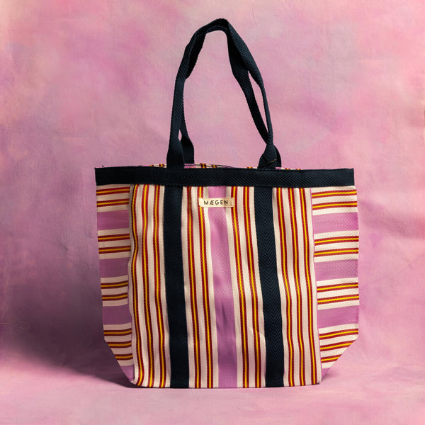 Maegen Everywhere Bag - Navy binding