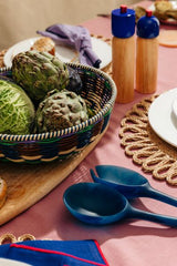  Maegen Salad Servers - Blue 