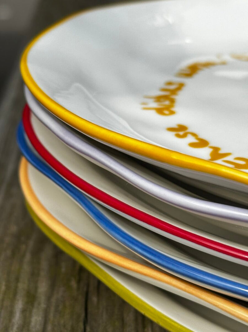 Maegen - Slogan Plate - Yellow