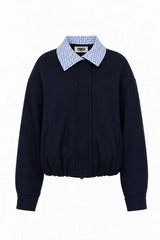 MARITSA JACKET - MARINE BLUE