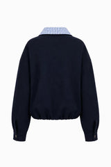 MARITSA JACKET - MARINE BLUE