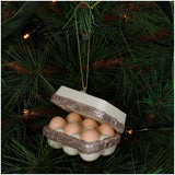 KERSTEN Ornament Fresh Eggs Brown
