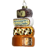 KERSTEN Ornament Cheese Glass Multi