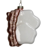 KERSTEN Ornament Egg Bacon Glass Multi