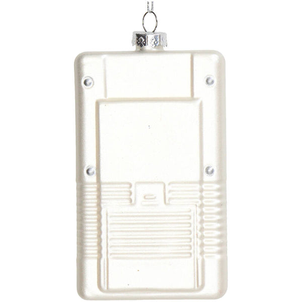 KERSTEN Ornament Gameboy Glass Silver