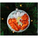 KERSTEN Ornament Lobster Plate Glass Multi
