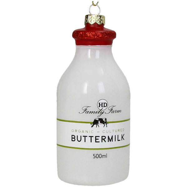 KERSTEN Ornament Buttermilk Glass White
