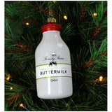 KERSTEN Ornament Buttermilk Glass White