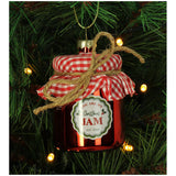KERSTEN Ornament Christmas Jam Glass Red