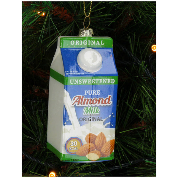 KERSTEN Ornament Almond Milk Glass Multi
