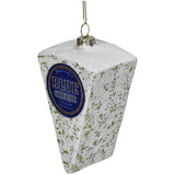 KERSTEN Ornament Blue Cheese Glass White