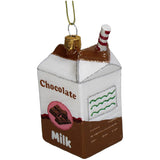 KERSTEN Ornament Chocolate Milk Glass Multi