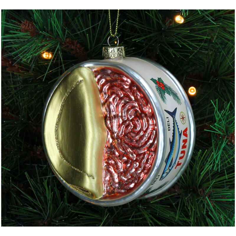 KERSTEN Ornament Tuna Can Glass Multi