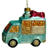 KERSTEN Ornament Bread Delivery Van Glass Multi
