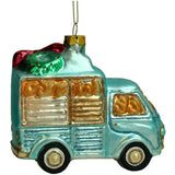 KERSTEN Ornament Bread Delivery Van Glass Multi