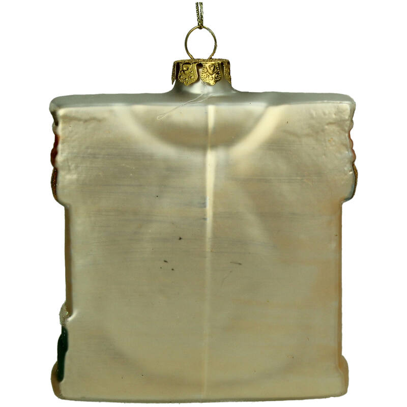 KERSTEN Ornament Cheese Shop Glass Multi