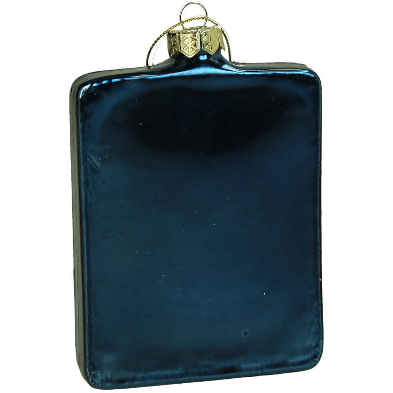 KERSTEN Ornament Happy Pills Glass Blue