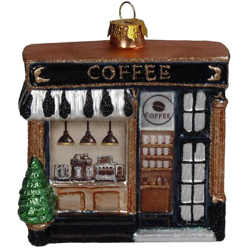 KERSTEN Ornament Brista Cafe Glass Multi