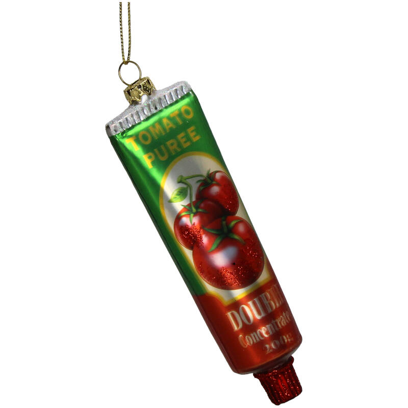 KERSTEN Ornament Tomato Puree Glass Multi