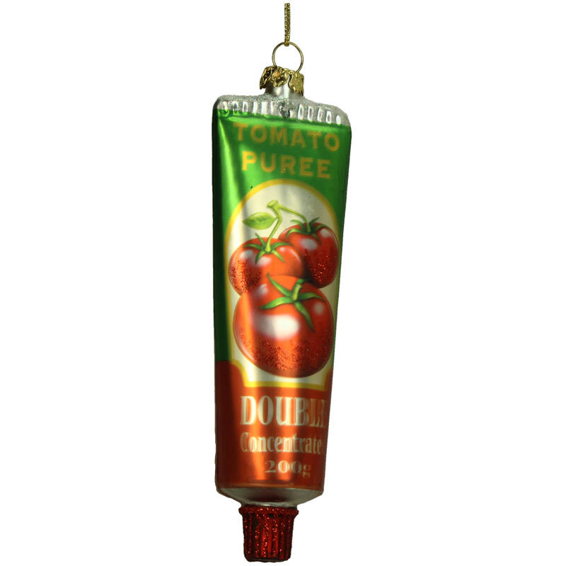 KERSTEN Ornament Tomato Puree Glass Multi