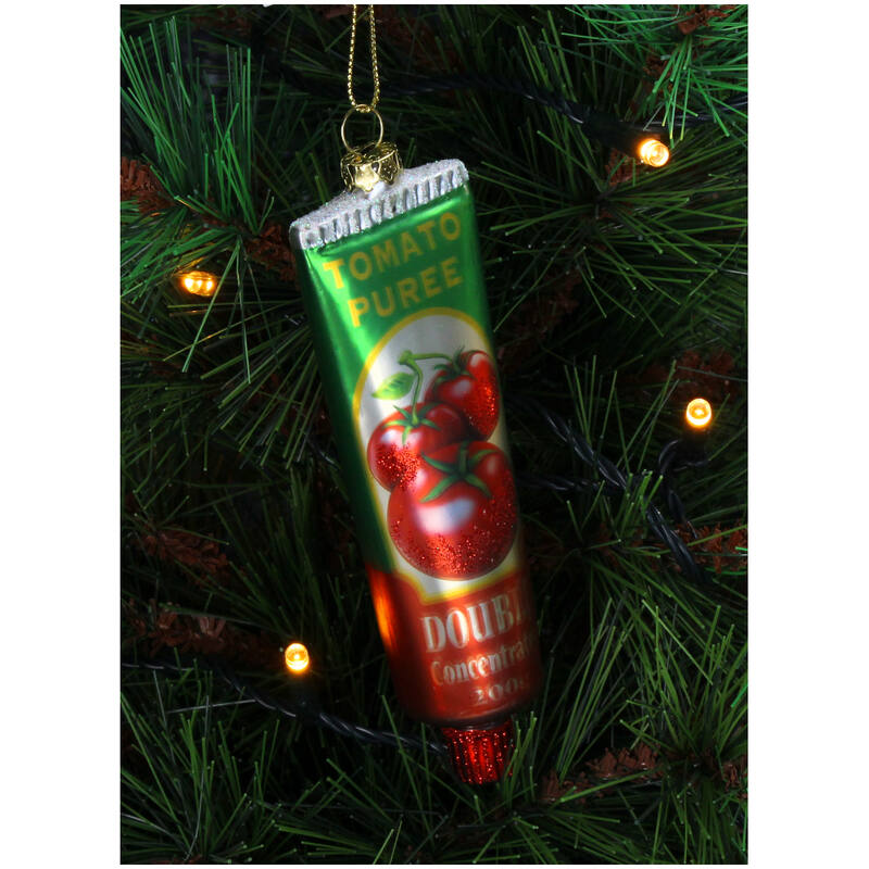 KERSTEN Ornament Tomato Puree Glass Multi