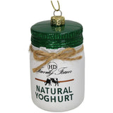 KERSTEN Ornament Natural Yoghurt Glass Multi