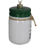 KERSTEN Ornament Natural Yoghurt Glass Multi