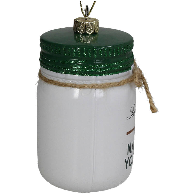 KERSTEN Ornament Natural Yoghurt Glass Multi