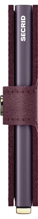 SECRID Premium Miniwallet Dusk Bordeaux