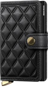 SECRID Premium Miniwallet Emboss Diamond Black