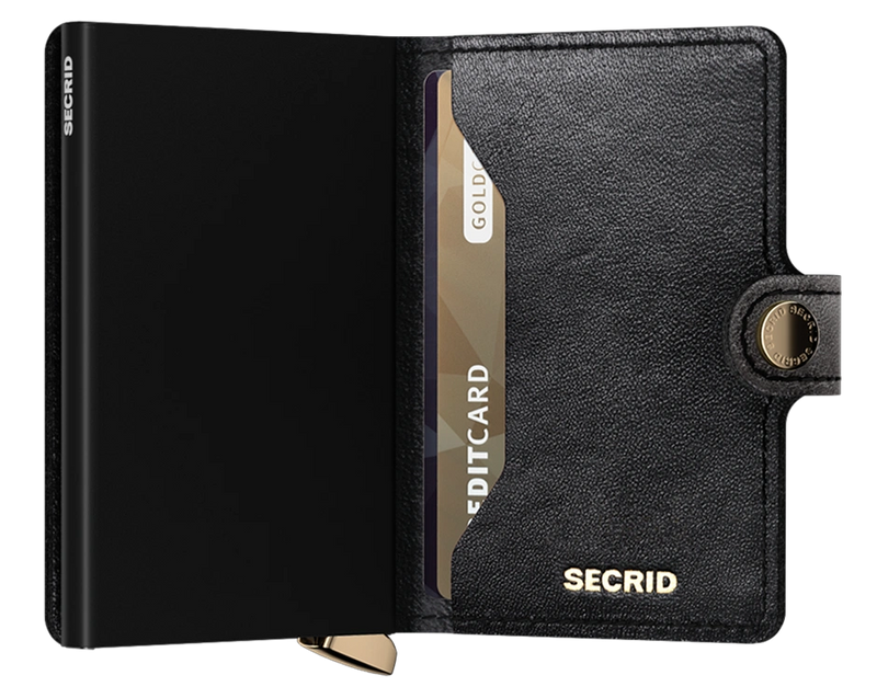 SECRID Premium Miniwallet Emboss Diamond Black