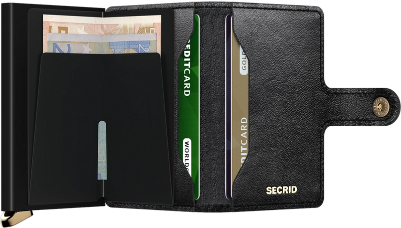 SECRID Premium Miniwallet Emboss Diamond Black