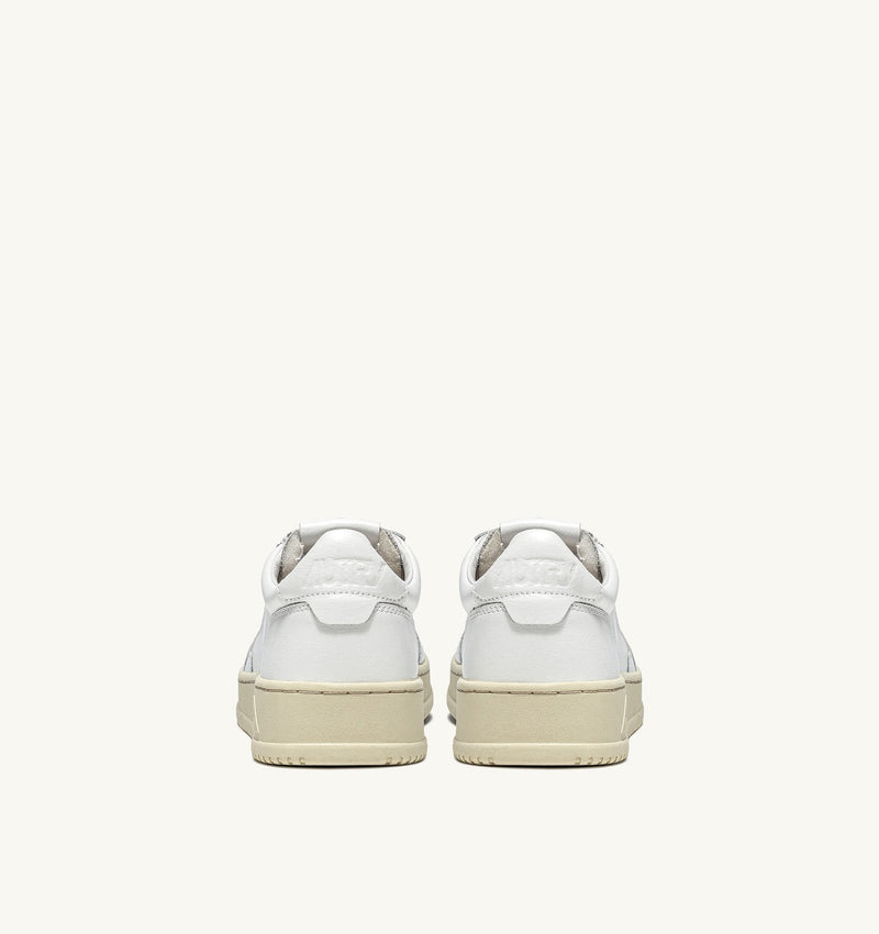 MEDALIST LOW SNEAKERS IN WHITE LEATHER (MAN)