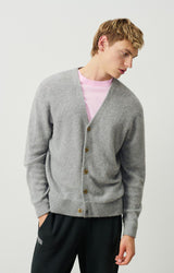 MEN'S CARDIGAN FALYDAY - GRIS CHINE