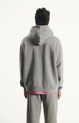MEN'S HOODIE PLIZZY LS - CENDRE VINTAGE