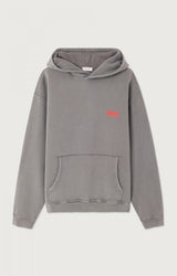 MEN'S HOODIE PLIZZY LS - CENDRE VINTAGE
