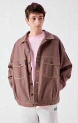 MEN'S JACKET GREZBAY - MOCHA