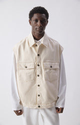 MEN'S JACKET SNOPDOG - ECRU