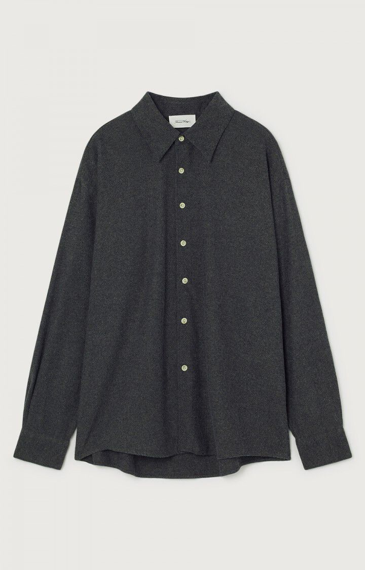  MEN'S SHIRT DAKOTA - ANTHRACITE CHINE