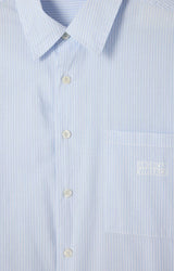 MEN'S SHIRT ELUABIRD LS - RAYURES BLEUES