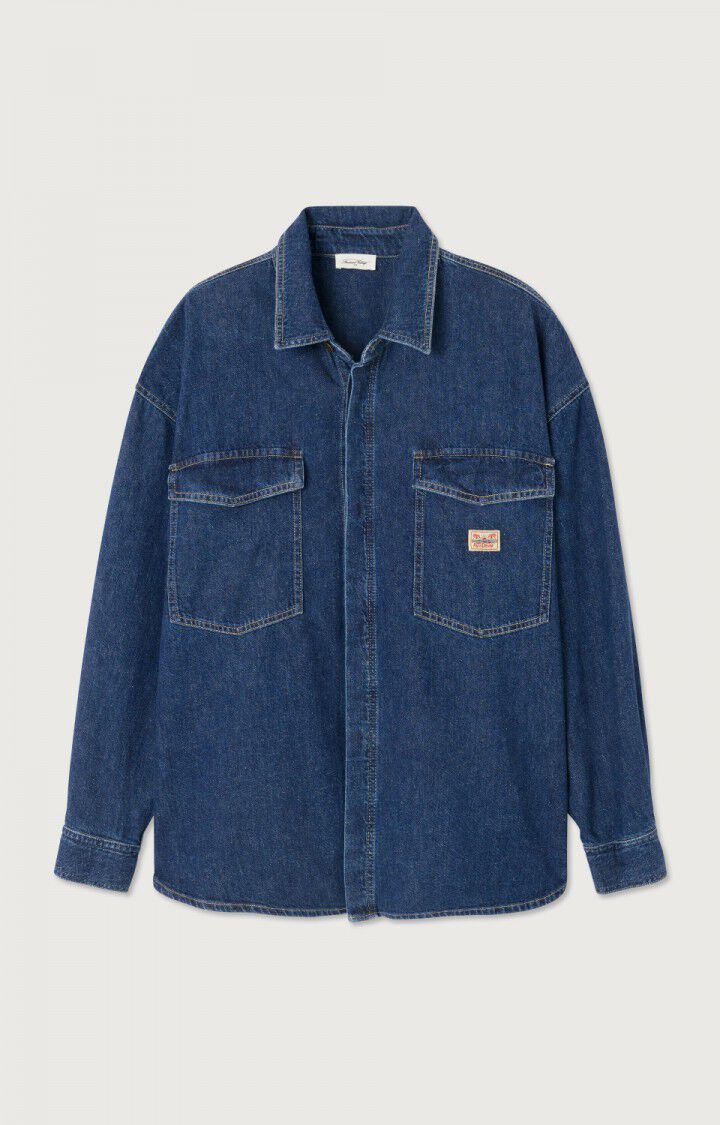  MEN'S SHIRT GLOBAY - MEDIUM BLUE