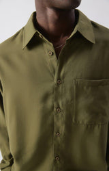 MEN'S SHIRT LANOW LS - ARMY