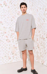 MEN'S SWEATSHIRT NYZZOW - HEATHER GREY GRISCH