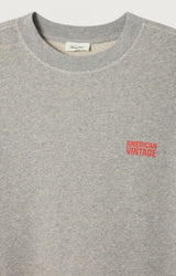 MEN'S SWEATSHIRT NYZZOW - HEATHER GREY GRISCH