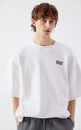 MEN'S SWEATSHIRT PLIZZY - BLANC VINTAGE