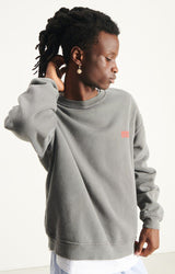 MEN'S SWEATSHIRT PLIZZY LS - CENDRE VINTAGE